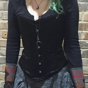 Modcloth Black Corset